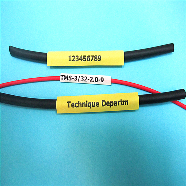 Thermal label printer cable marker