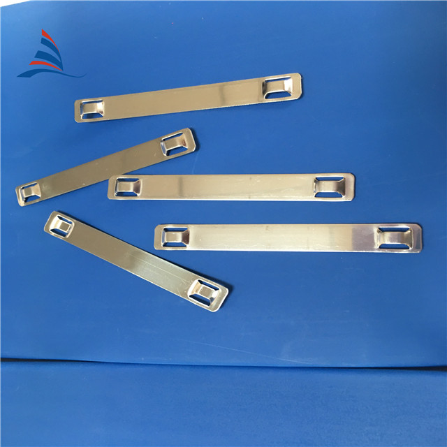 304 316 Naked Stainless Steel Cable Tie Tag Marker 9.5x89MM 19x89MM