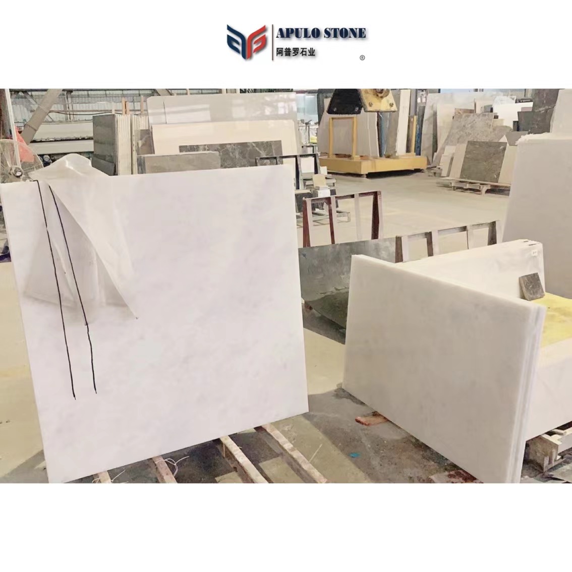 Crystal White Onyx Natural Stone Slab Natural White Stone 60x60 White Marble Design Floor Tiles Factory Price