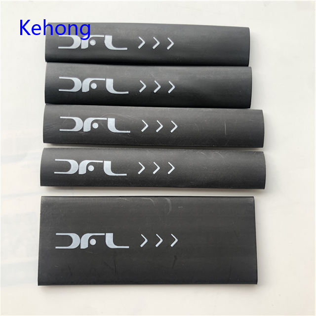 3:1 Custom printing UL224 colorful dual wall heat shrink tube logo