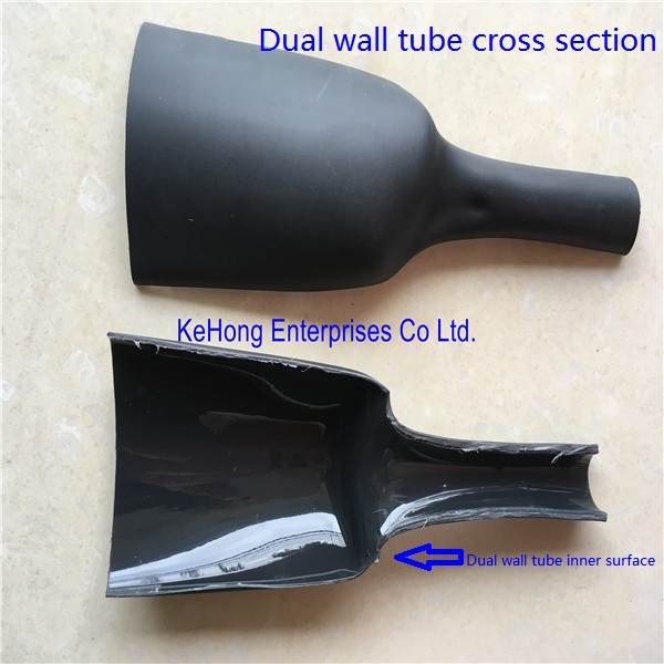 3:1 Shrinking Heavy wall Polyolefin heat shrink enclosure