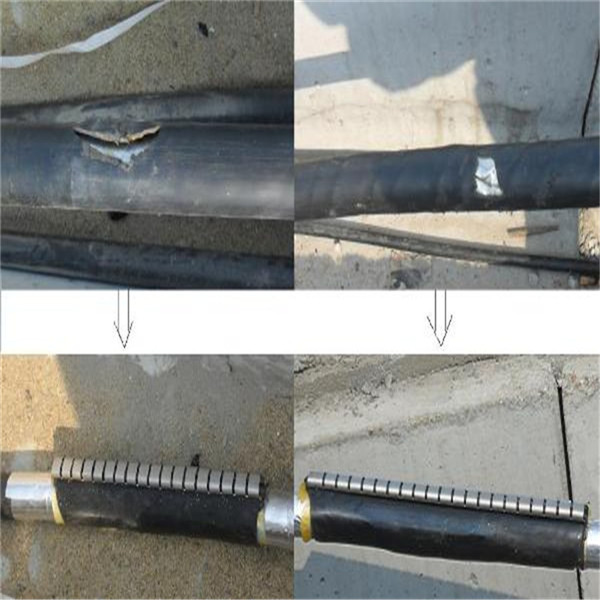 Zipper heat shrink repair cable amendment kit