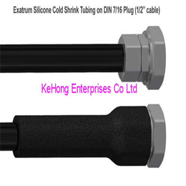 Retractable tube for communication cable