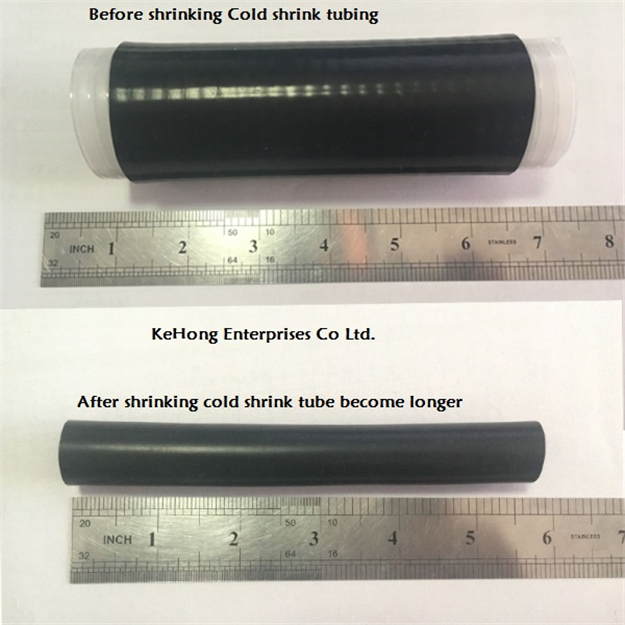 EPDM Cold shrink tubing for Coaxial cable