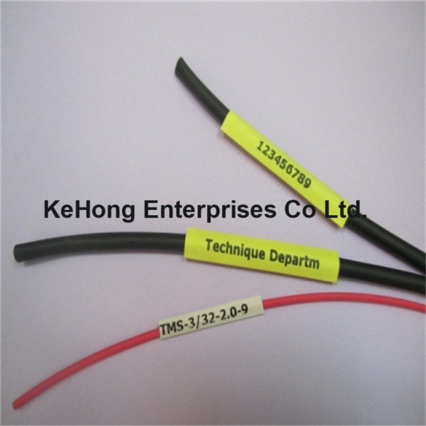 Thermal printer use cable marker sleeve/tube