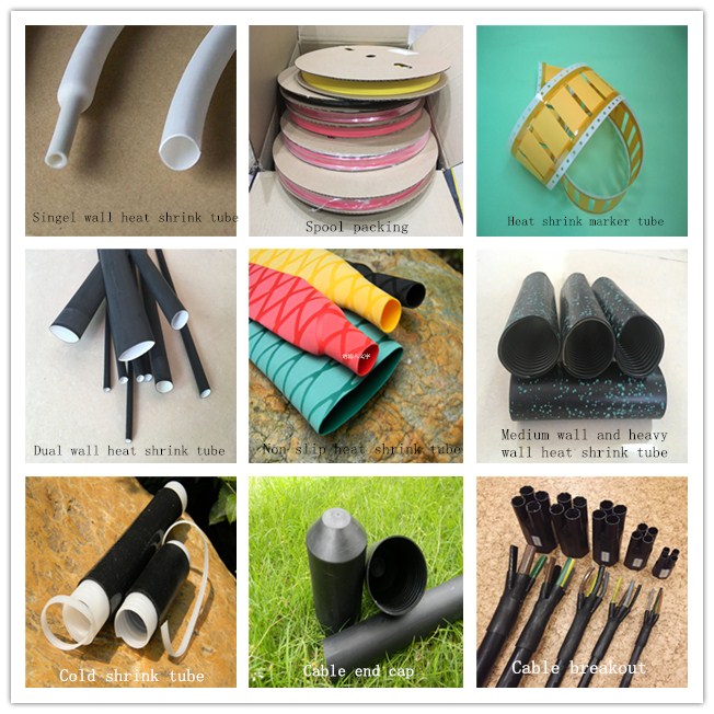 All kinds of heat shrinkable tubes